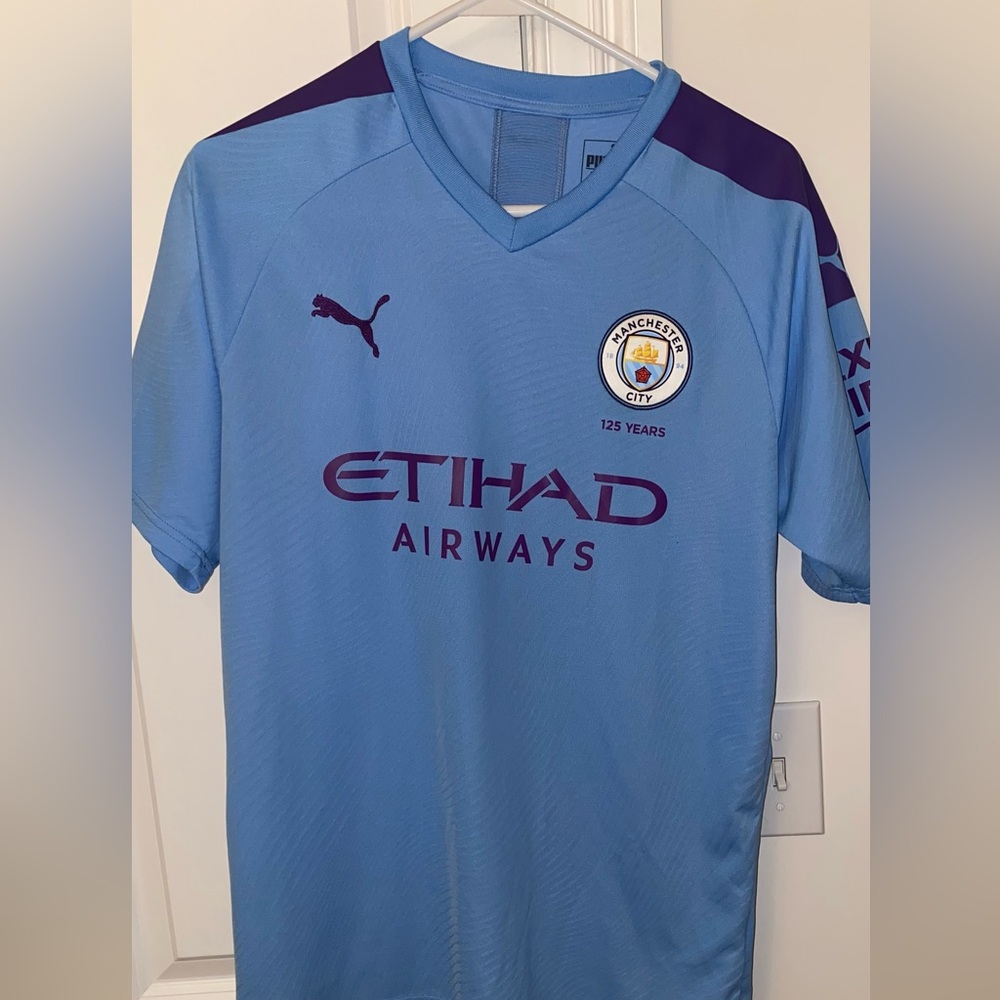 Puma Etihad Airways Manchester City Home Shirt